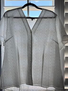 NYDJ Eyelet Blouse (never worn)
